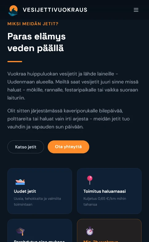 Sivusto miksi me osuus mobiilissa